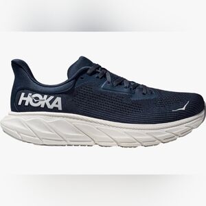 Hoka Mens Arahi 7 Running ShoesMens Size 10 New in Box Navy Blue / White Sole
